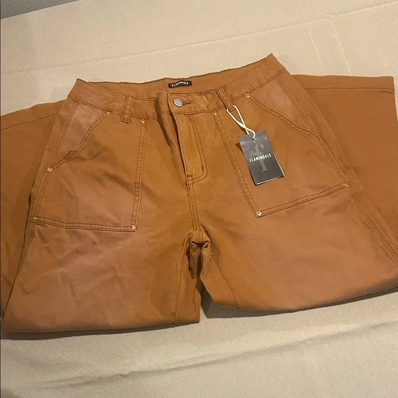 Flamingals wide leg pant - Picture 1 of 6